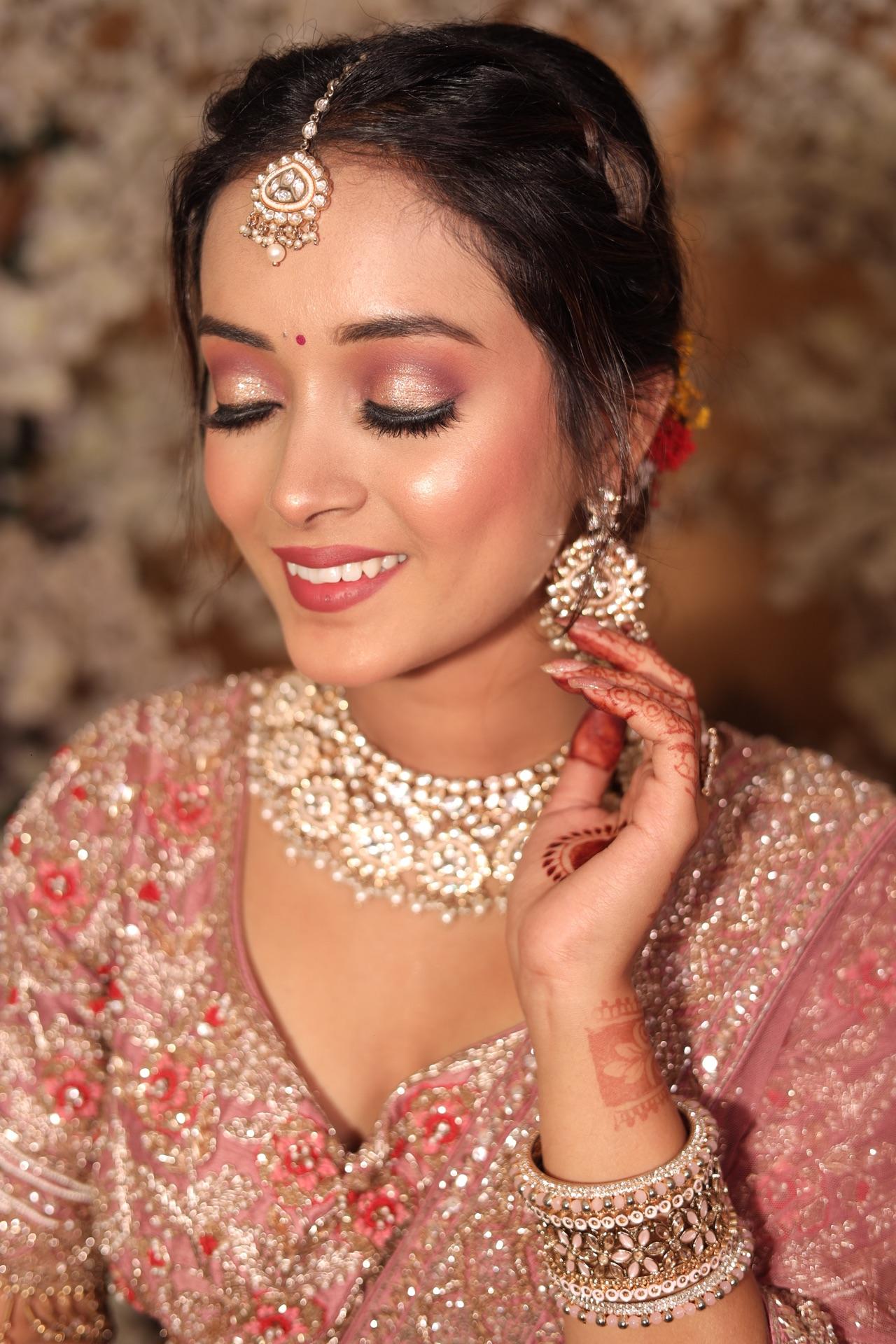 Bridal henna on hands